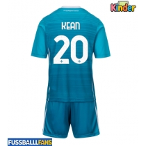 Fiorentina Moise Kean #20 3rd trikot Kinder 2025-26 Kurzarm (+ Kurze Hosen)
